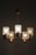 Copper Mid-Century Chandelier in Chrome, Steel, Copper and Glass, Czech, 1960s For Sale - Image 8 of 10