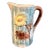Antique Majolica Pitcher Floral For Sale