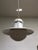 1980s 1980s Forecast Lighting Postmodern Pendant Chandelier, Los Angeles, White & Chrome For Sale - Image 5 of 11