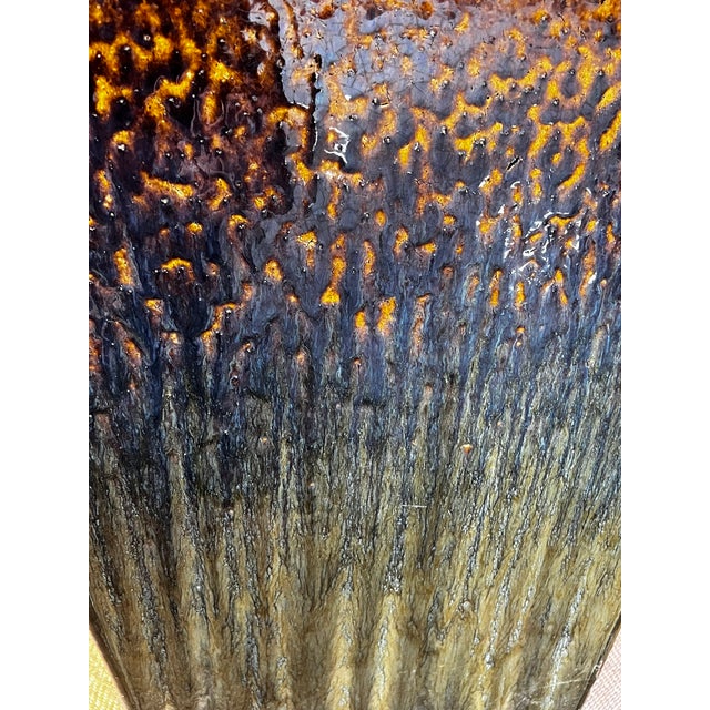 Beautiful and Large Flambe Glaze Planter From Shiwan For Sale In Chicago - Image 6 of 9