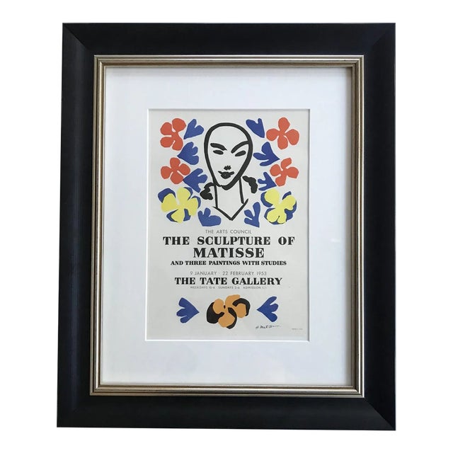 Henri Matisse Framed Lithograph 46 the Sculpture of Matisse For Sale