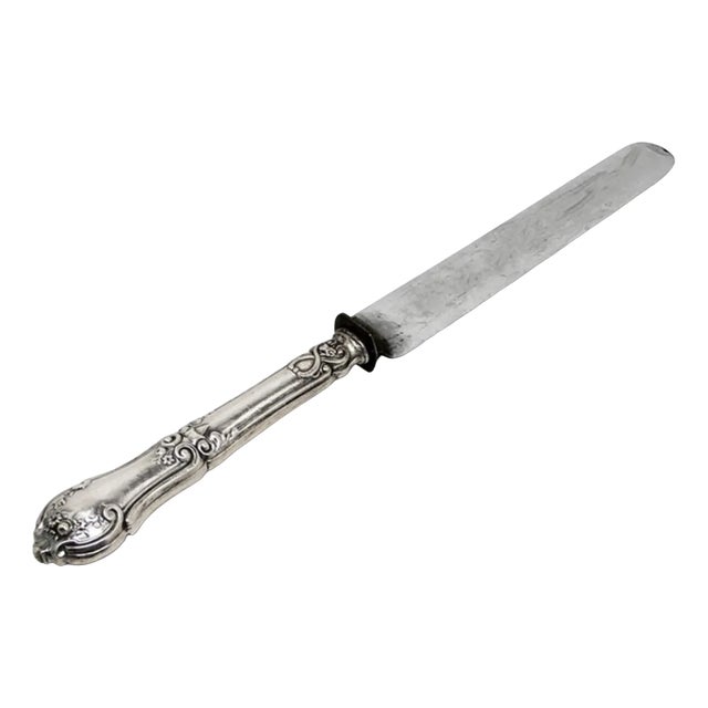 Silver Beef Knife, France, 1900s For Sale