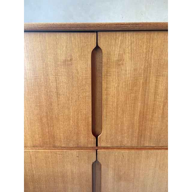 Oak highboard by børge mogensen for fredericia stolefabrik, denmark, 1960s danish modern designer highboard from the...