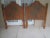 1980s Tommy Bahama Style Twin Headboard Painted Palm Leaf Details Finals Set of 2 For Sale - Image 9 of 12