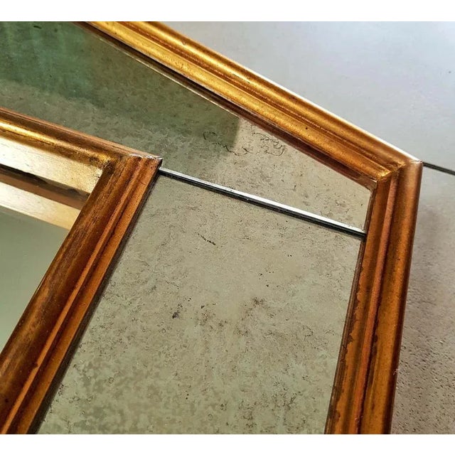 Neoclassical Gilded Empire Mirror For Sale - Image 12 of 18