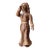 17th–18th Century European Giltwood Carved Female Figure, 18.5” Tall For Sale