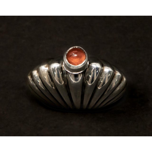 Early 20th Century Antique Tiny Sterling Silver Perfume Bottle For Sale - Image 5 of 10