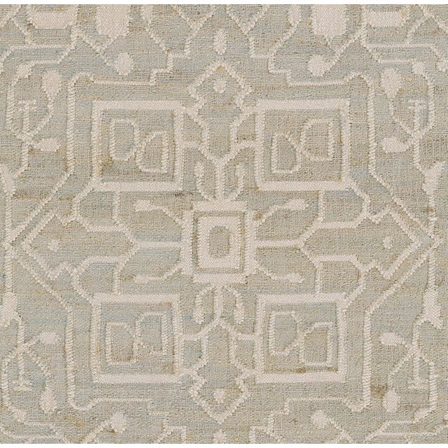 Blue Momeni Nirvana Blue Hand Woven 2'3" X 8' Runner For Sale - Image 8 of 10