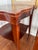 Early Twentieth Century Mahogany and Leather-Top Library Single Shelf Federal Style Side Tables, a Pair For Sale - Image 12 of 14