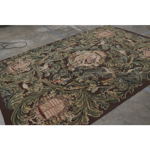 Handwoven in wool, this 8x11 contemporary rug by Rug & Kilim is inspired by antique Tudor rugs, flatweaves and...