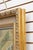 Large French Artist Signed Oil Painting on Canvas of Courtyard For Sale - Image 14 of 18