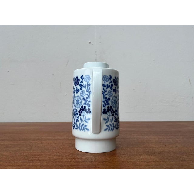 Ceramic Mid-Century German Ceramic Tea or Coffee Pot Series Hamburg Form 20 Decor Blumenspiel by Lieselotte Kantner for Melitta, 1960s For Sale - Image 7 of 18