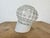 Vintage White Porcelain Wall Light, 1970s For Sale - Image 4 of 12