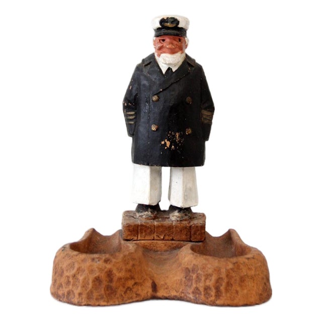 Mid-Century Nautical Pipe Holder For Sale