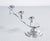 800 Silver Candelabra with Three Lights For Sale - Image 5 of 16