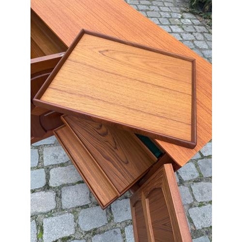 Frithjof Sideboard in Teak by Rolf Rastad and Adolg Relling for Gustav Bahus For Sale - Image 10 of 11