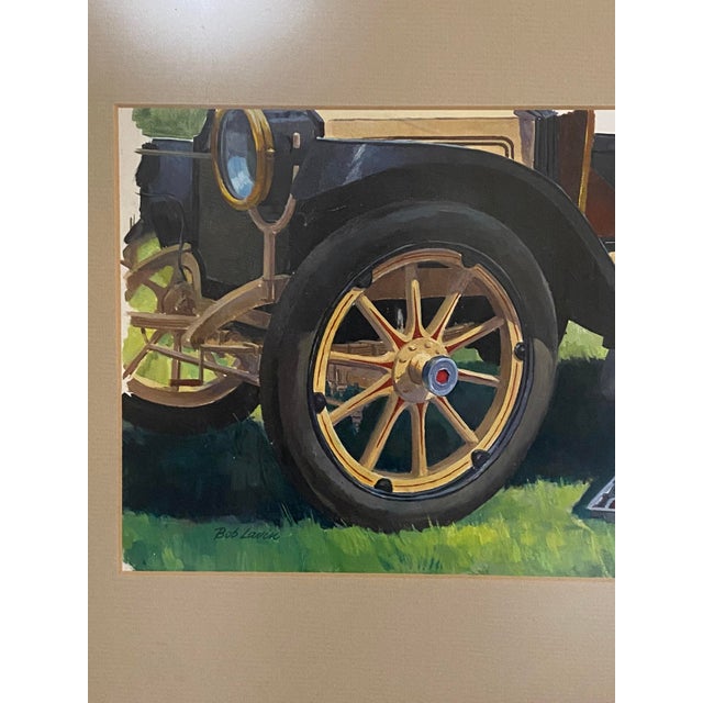 Mid 20th Century Oil Painting Robert Levin, Framed For Sale - Image 10 of 12