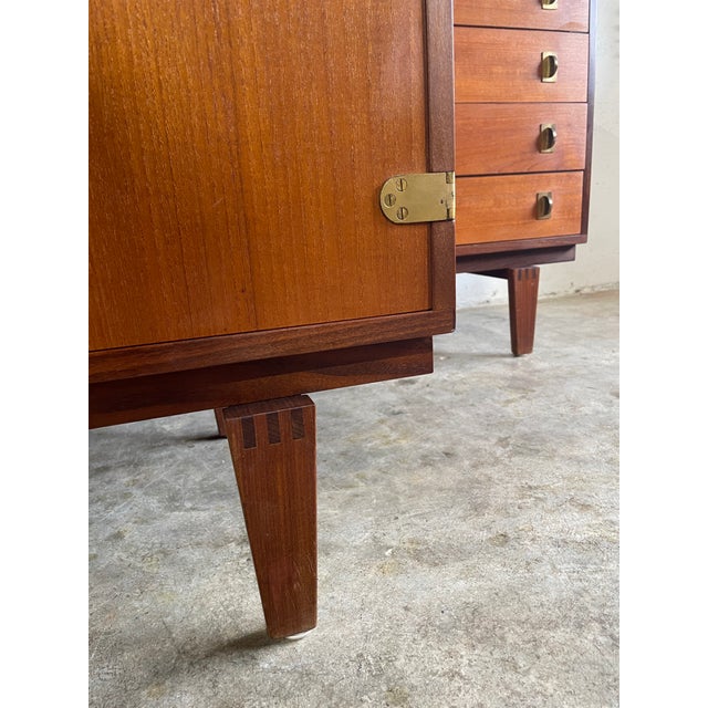 Danish Modern Sideboard or Console by Peter Lovig Nielsen For Sale - Image 9 of 9