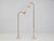 Adjustable LT3 Alzabile Floor Lamps in Portugal Pink Marble by Ignazio Gardella for Azucena, Italy, 1949, Set of 2 For Sale - Image 11 of 11