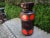 Mid-Century Modern 1960s West German Glazed Pottery Vase With Geometric Design For Sale - Image 3 of 9