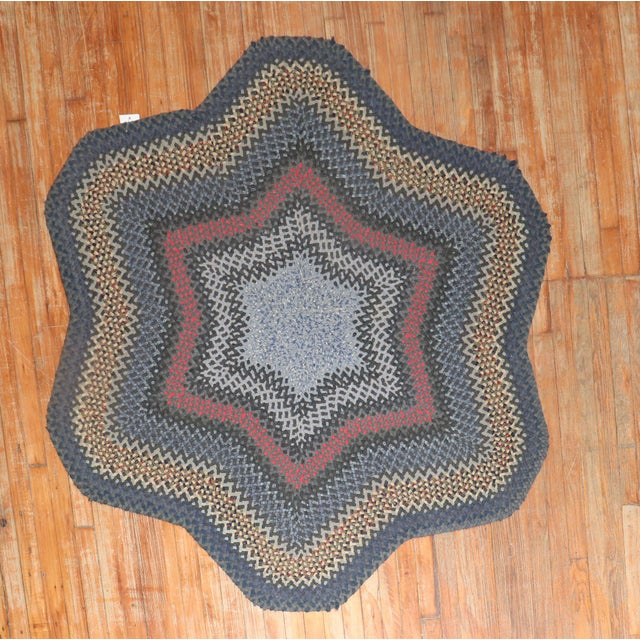 Vintage American Braid Carpet For Sale - Image 16 of 18