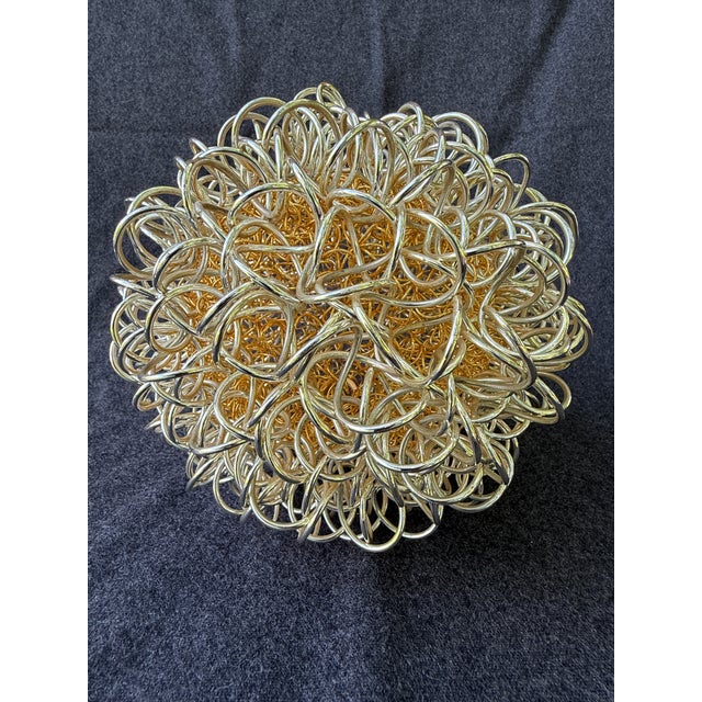 Vintage Mixed Wire Sphere For Sale - Image 11 of 13