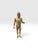 Italian Vintage Italian Bronzi Di Riace Bronze Warrior Sculptures on Marble Base For Sale - Image 3 of 7