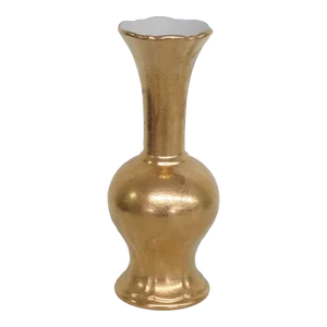 Pickard China 870 Hand Decorated Rose Daisy Gold Bud Vase Made in the Usa