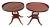 Add a touch of classical elegance to your space with this stunning pair of vintage accent tables by Mersman (Model 6651,...