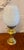 Antique Edwardian Brass Oil Lamps with Opaline Glass Shades, 1900, Set of 2 For Sale - Image 6 of 10