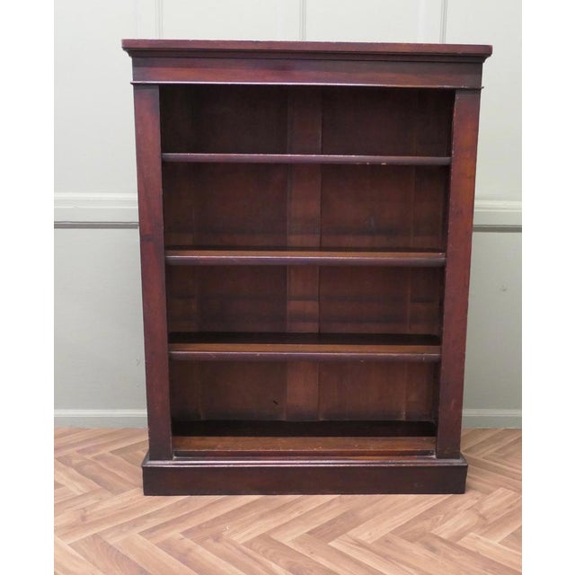 Victorian Open Bookcase For Sale - Image 5 of 8