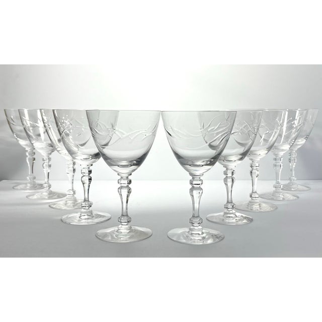 Tiffin Franciscan “Surf” Set of 10 Water Glasses 6 1/4” 10oz Excellent condition. No chips, cracks, or fleabites. Height 6...