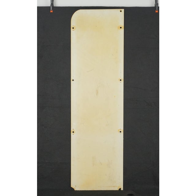 Plastic Vintage Vertical Castrol Motor Oil Lube Center Advertising Sign For Sale - Image 7 of 7