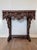An extraordinarily carved Black Forest console table. 19th century, Continental Europe, most likely German, Swiss or...