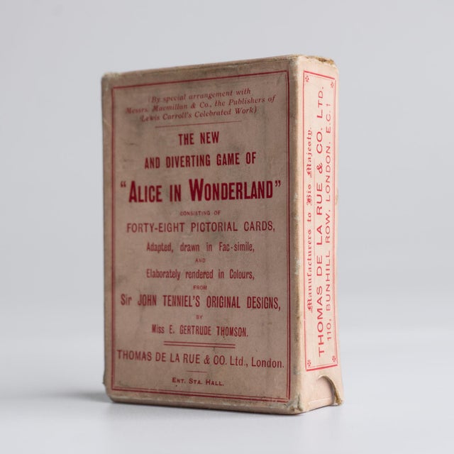 Antique Alice in Wonderland Playing Cards Game by Thomas De La Rue & Co For Sale - Image 17 of 18