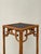 Brown Bamboo Planter Stand Vintage Hollywood Regency Chinoiserie Tall Coastal For Sale - Image 8 of 14