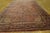 1900s Fine Traditional Antique Red Rust Floral Medallion Dabir Kashan Rug For Sale - Image 9 of 9