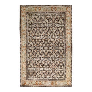 Antique Indian Agra Rug - 6' x 8'9" For Sale