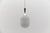 Small Vintage Space Age Opal Glass Hanging Lamp with Chrome, 1960s For Sale - Image 4 of 8