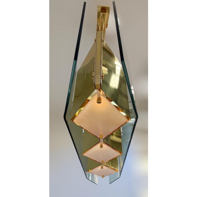 21st Century Light Green Bar Chandelier by Fabio LTD For Sale - Image 6 of 6