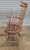 Wood Mid 20th Century Philadelphia Style Bench Made High Fan Back Windsor Arm Chair Carved Knuckles For Sale - Image 7 of 7