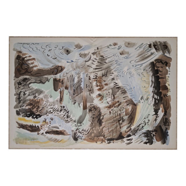 André Masson, Le Torrent (The Torrent), 1952, Lithograph For Sale