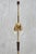 Danish Modern Sculptural Tripod Floor Lamp in Beech, Brass and Linen from Fog & Mørup, 1960s For Sale - Image 11 of 12