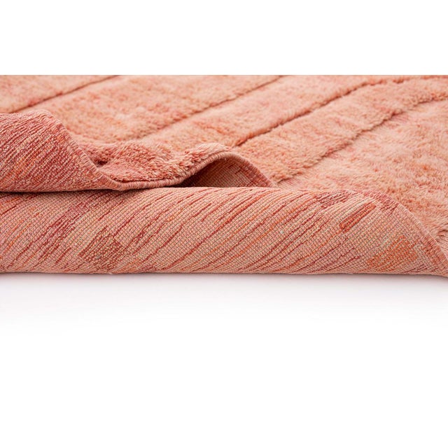 Vibrant Hand-Knotted Wool Rug by Azele Studio For Sale - Image 6 of 11