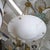 White Alabaster dome pendant For Sale - Image 8 of 9