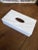 Alabaster Tissue Box Cover For Sale - Image 4 of 7