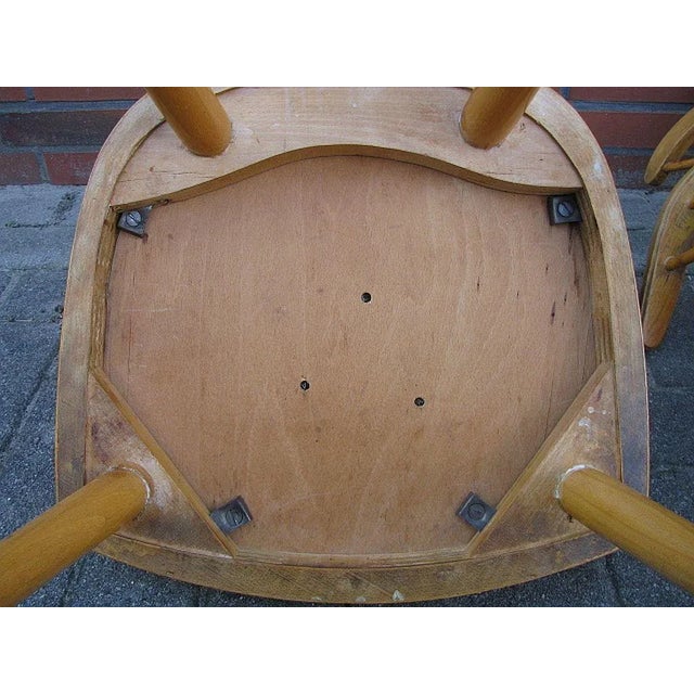 Green Set of Rockabilly Dining Chairs, 1950s, Germany For Sale - Image 8 of 18