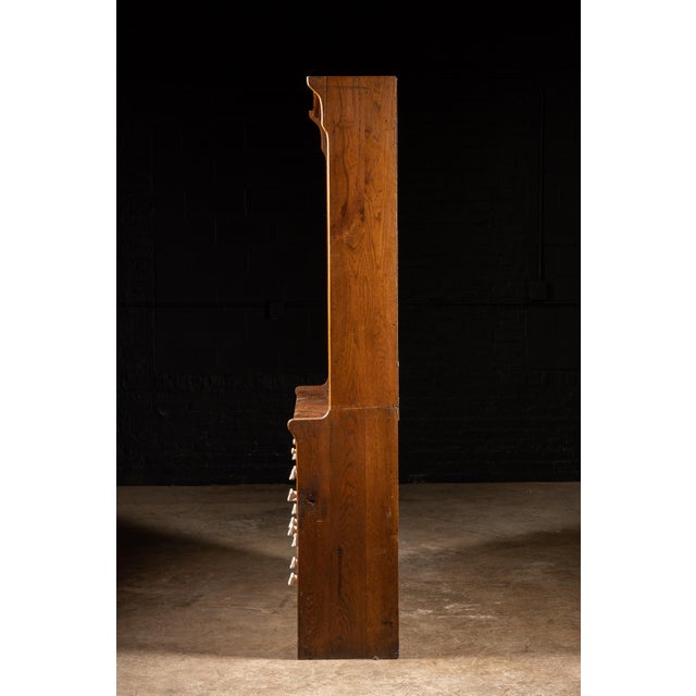 Early 20th Century American Wooden Apothecary Hutch For Sale In Chicago - Image 6 of 10