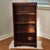 Mid 20th Century Vintage Wood Bookcase With Full Glass Door, Lock and Keys; Recently Refinished For Sale - Image 5 of 17