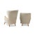 These c.1950 pair of Mid-century chairs, designed by Howard Keith, are a stunning addition to any interior space. These...